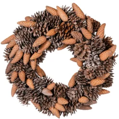 DecoWoerner Decoración De Otoño|Coronas De Navidad>Corona Cónica 45 Cm Ø