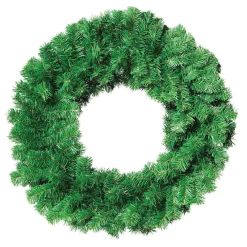 DecoWoerner Coronas De Navidad>Corona De Abeto Basic, Ø 60 Cm, Carácter Bidimensional