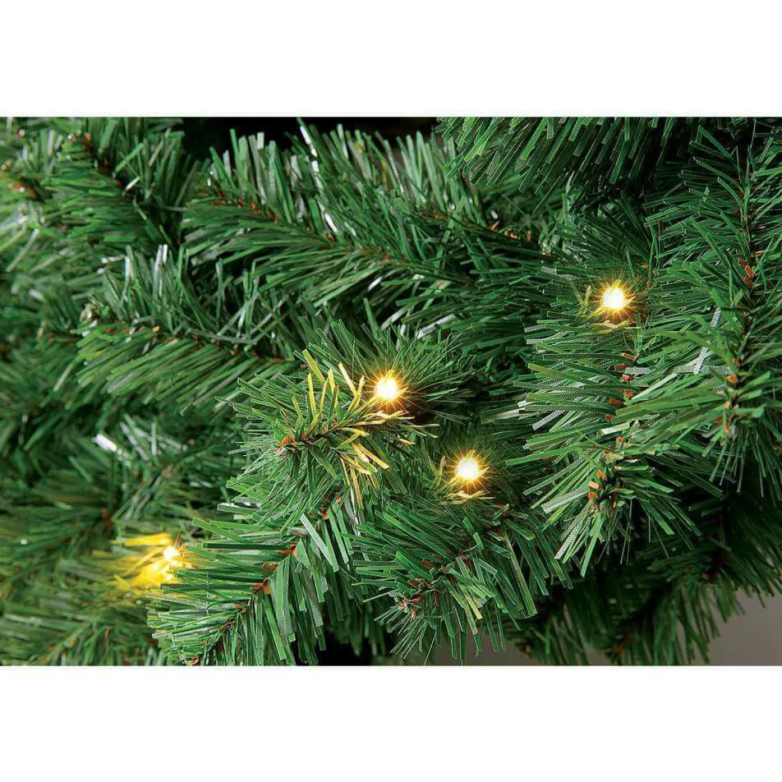 DecoWoerner Coronas De Navidad>Corona De Abeto Basic, LED, Ø 60 Cm, Carácter Bidimensional