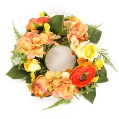 DecoWoerner Decoración De Primavera|Ramos Y Coronas De Flores><noscript><img width=