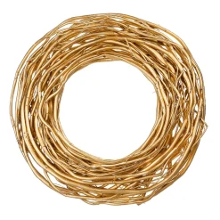 DecoWoerner Decoración De Otoño|Coronas De Navidad>Cna De Puerta De Rama De Sauce Lacada En 40 Cm