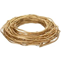 DecoWoerner Decoración De Otoño|Coronas De Navidad>Cna De Puerta De Rama De Sauce Lacada En 40 Cm