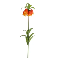 DecoWoerner Decoración De Verano|Flores Artificiales>Corona Imperial Artificial Fritillaria Imperialis 110 Cm