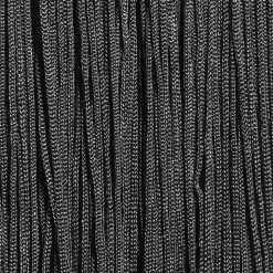 DecoWoerner Decoración Temática>Cortina De Cuerdas Negra, 200 X 90 Cm