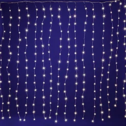 DecoWoerner Luces De Navidad>Cortina De Luces De Alambre LED Para Exteriores, 300 X 200 Cm