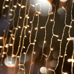 DecoWoerner Luces De Navidad>Cortina De Luces LED 24V Para Exteriores, 500 LED, 300 X 200 Cm