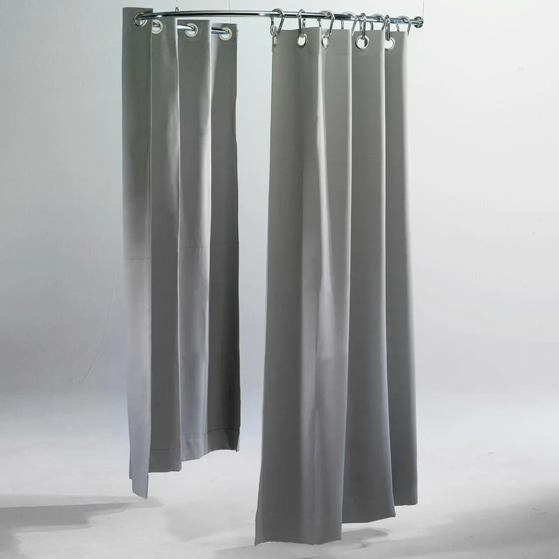 DecoWoerner Probadores Y Cortinas>Cortina De Vestuario, Longitud 200 Cm, Poco Inflamable,