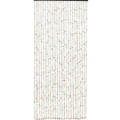 DecoWoerner Decoración De Verano>Cortina Deco De Color, De Madera, 90 X 200 Cm