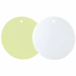 DecoWoerner Decoración De Primavera>Círculo De Panel Decorativo De 50 Cm Ø Pastel/blanco