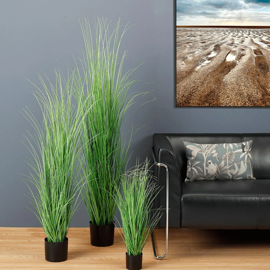 DecoWoerner Hierba Decorativa>Césped Artificial En La Maceta Altura 70 Cm