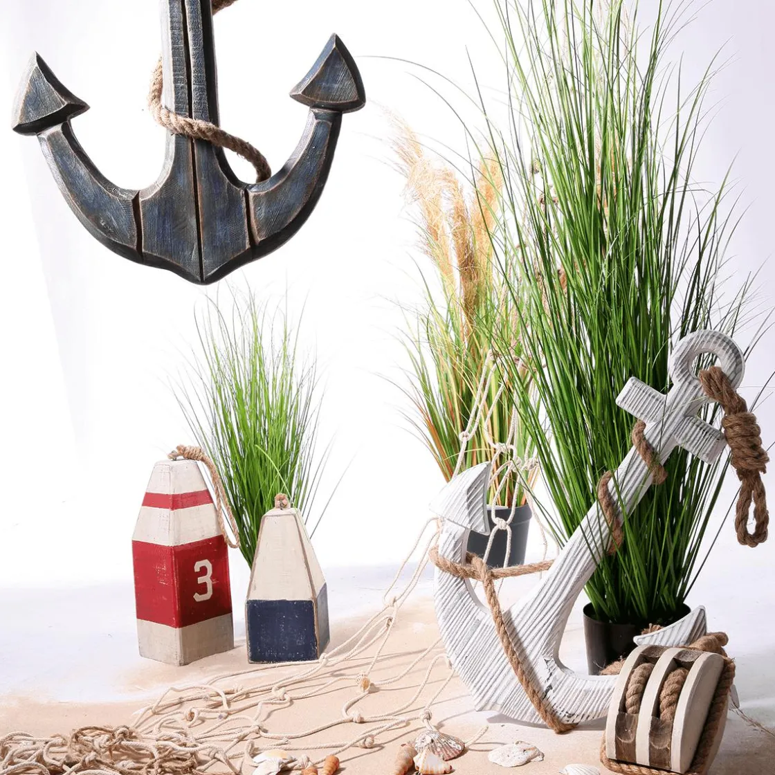 DecoWoerner Hierba Decorativa>Césped Artificial En La Maceta Altura 70 Cm