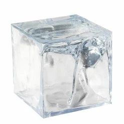 DecoWoerner Decoración Temática|Decoración De Invierno>Cubito De Hielo Decorativo, 23 X 23 Cm