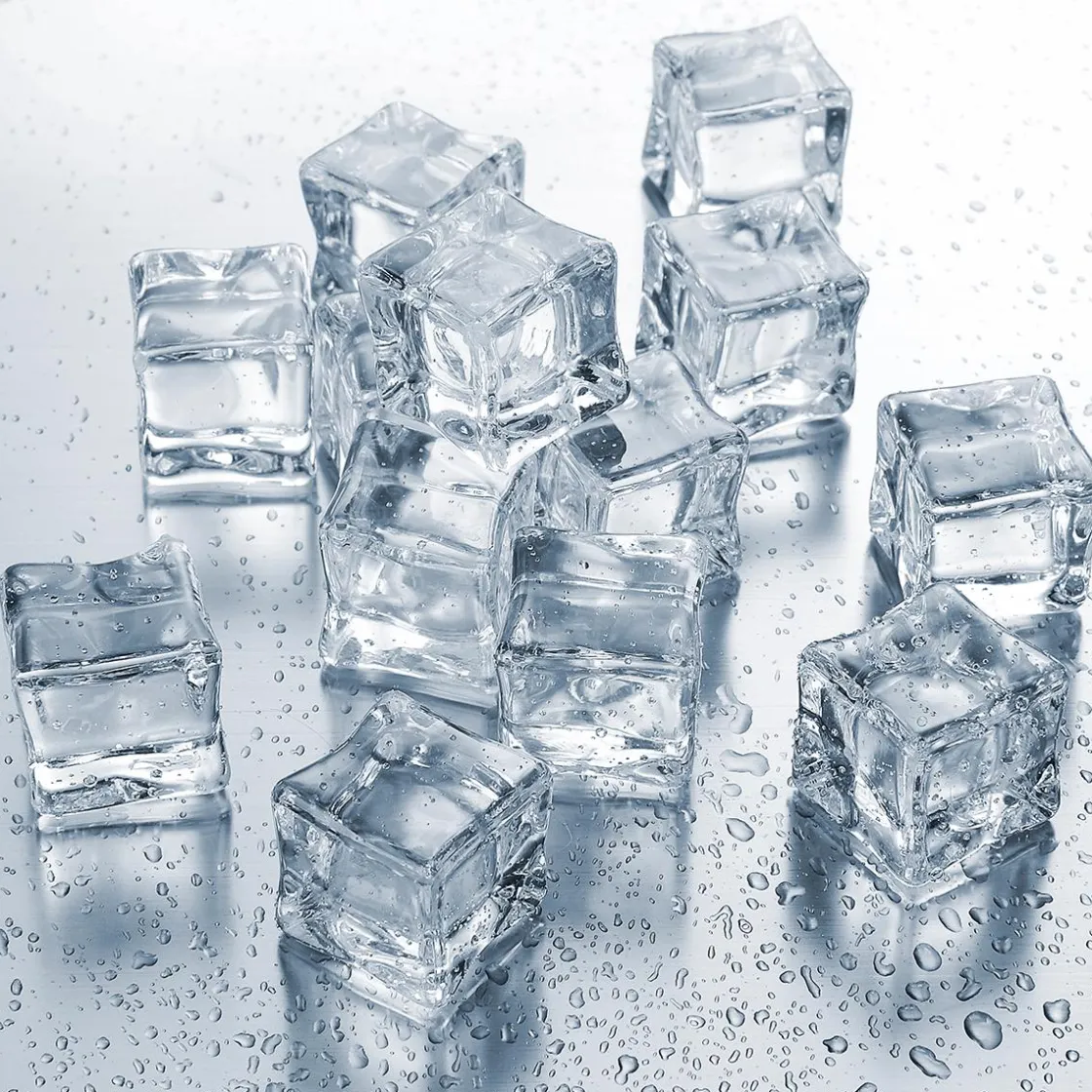 DecoWoerner Decoración Dispersa|Decoración De Invierno>Cubitos De Hielo Decorativos De Acrílico, 500 G