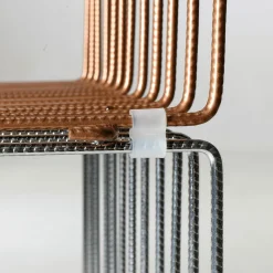 DecoWoerner Expositores Para Tiendas>Cubo De Celosía 40 X 40 Cm Cobre