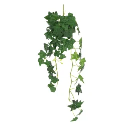 DecoWoerner Plantas Colgantes>Cuelga Hiedra Artificial Con Palo 85 Cm