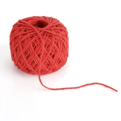DecoWoerner Cintas De Regalo|Go Green - Envoltorio Para Regalo Ecológico>Cuerda De Yute Ø 1,5 Mm, 100 M, Roja
