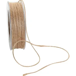 DecoWoerner Cintas De Regalo>Cuerda De Yute, 50 M, Natural