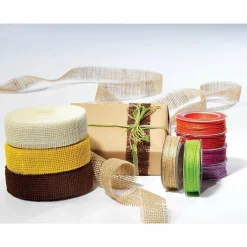 DecoWoerner Cintas De Regalo>Cuerda De Yute, 50 M, Claro