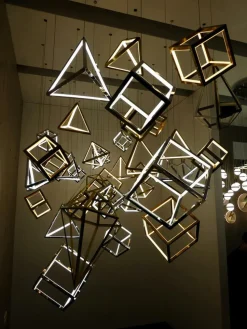 DecoWoerner Luz Decorativa>Dado LED Regulable, , 20 X 20 Cm