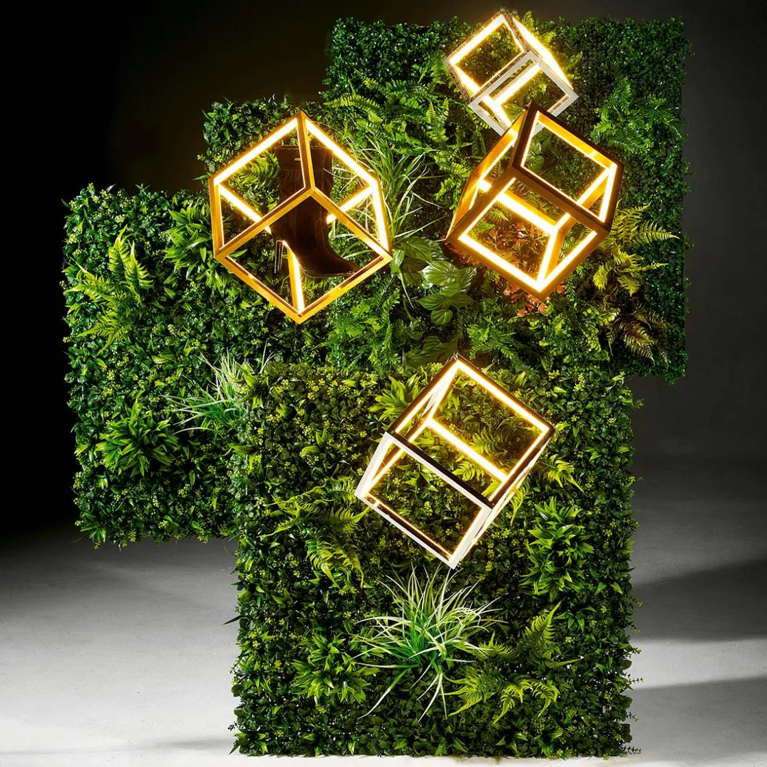 DecoWoerner Luz Decorativa>Dado LED Regulable, , 20 X 20 Cm