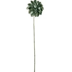 DecoWoerner Decoración De Otoño|Flores Artificiales>Dalia Artificial 56 Cm Gris