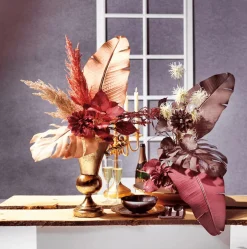 DecoWoerner Decoración De Otoño|Flores Artificiales>Dalia Artificial 56 Cm do