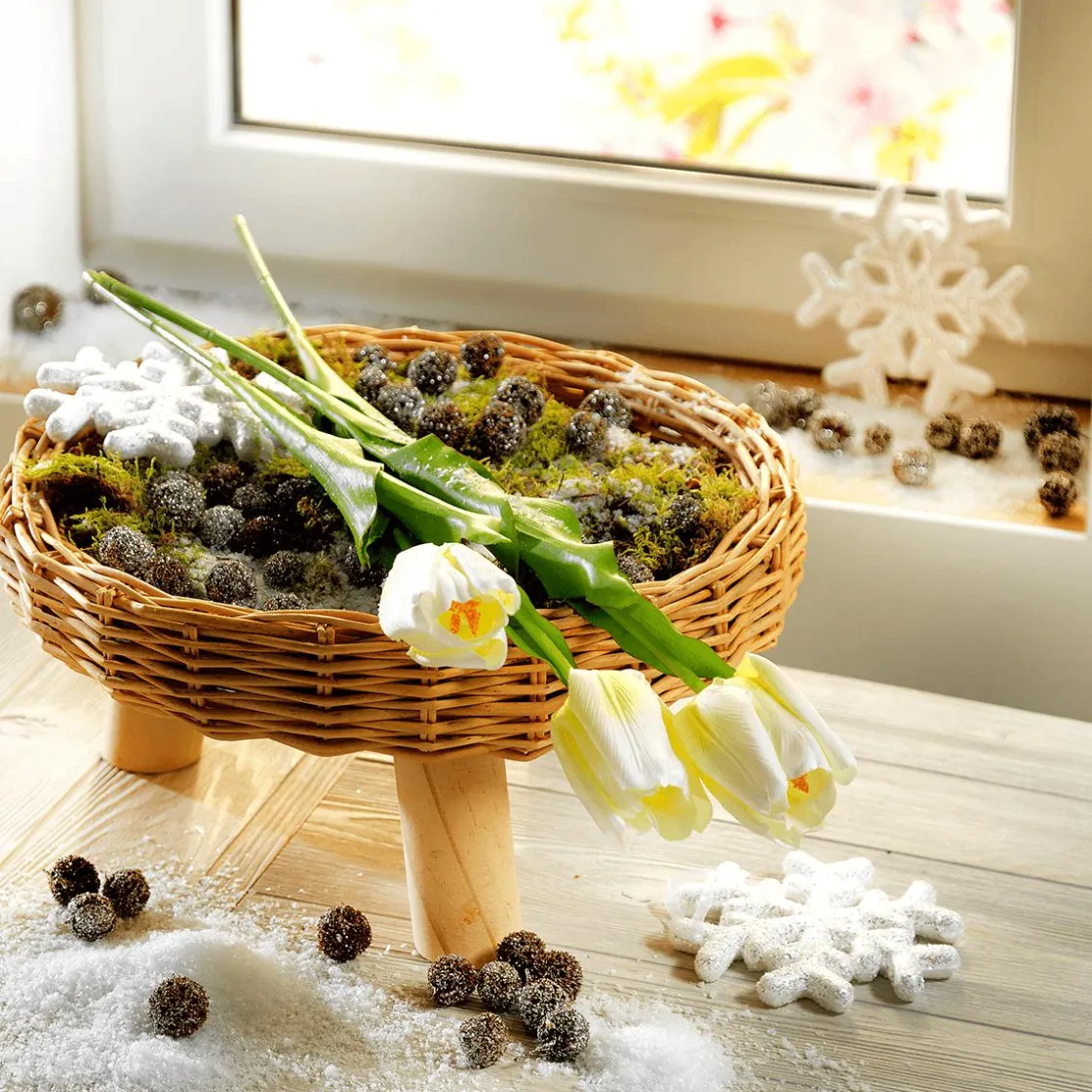 DecoWoerner Decoración Dispersa|Decoración De Invierno>Deco Crystal Snow 140 G (4 Litros)