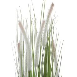 DecoWoerner Decoración De Verano|Decoración De Primavera>Deco Lampbush Grass En Maceta Negra 90 Cm