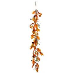 DecoWoerner Decoración De Otoño|Guirnaldas Y Vides>Deco Physalis Vine 15 X 145 Cm