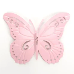 DecoWoerner Decoración De Primavera>Decoración De Pared De Metal Con Forma De Mariposa 28 X 38 Cm