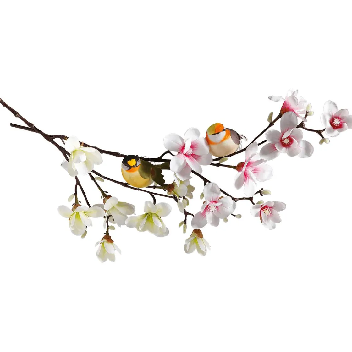 DecoWoerner Decoración De Animales|Decoración De Primavera>Decoración Pájaro -naranja 19 Cm