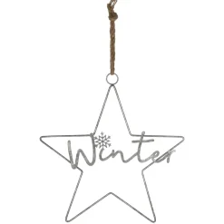 DecoWoerner Estrella De Navidad>Decostar Metal Antiguo 40 Cm