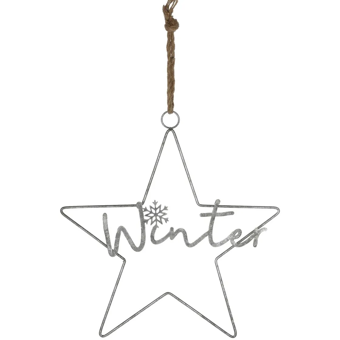 DecoWoerner Estrella De Navidad>Decostar Metal Antiguo 40 Cm
