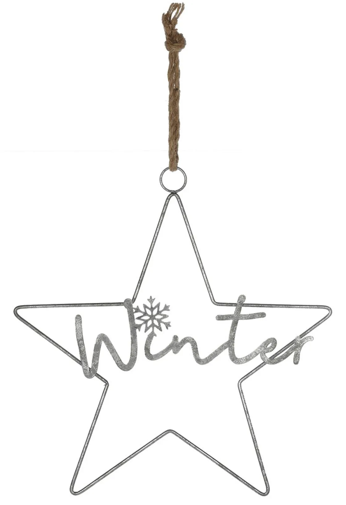 DecoWoerner Estrella De Navidad>Decostar Metal Antiguo 40 Cm