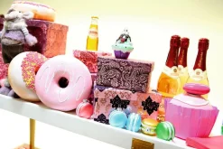 DecoWoerner Chupetes Xxl>Donut Decorativo Ø 20 Cm