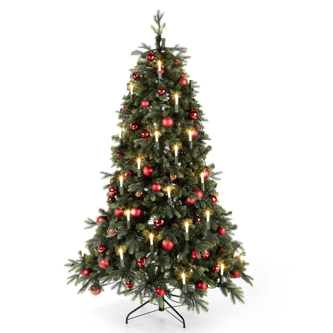 DecoWoerner Luz Decorativa|Luces De Navidad>Eje Velas Luz Cadena Para Interior Y Exterior 22 M
