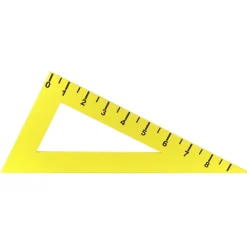 DecoWoerner Decoración Temática>Escuadra Decorativa, Longitud 120 Cm