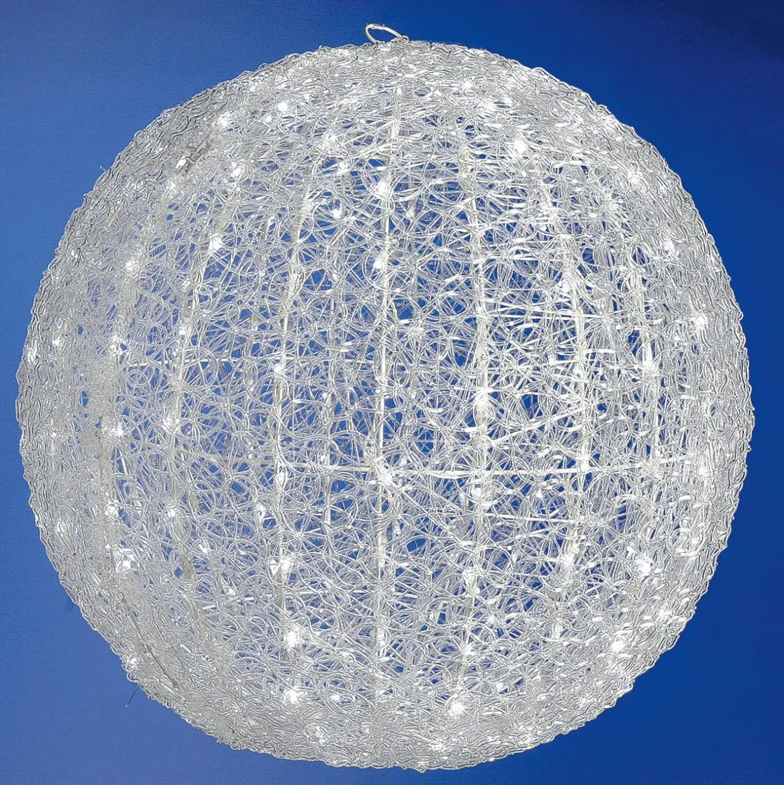 DecoWoerner Luces De Navidad>Esfera Luminosa De Luz LED De Fibras Acrílicas, Ø 50 Cm