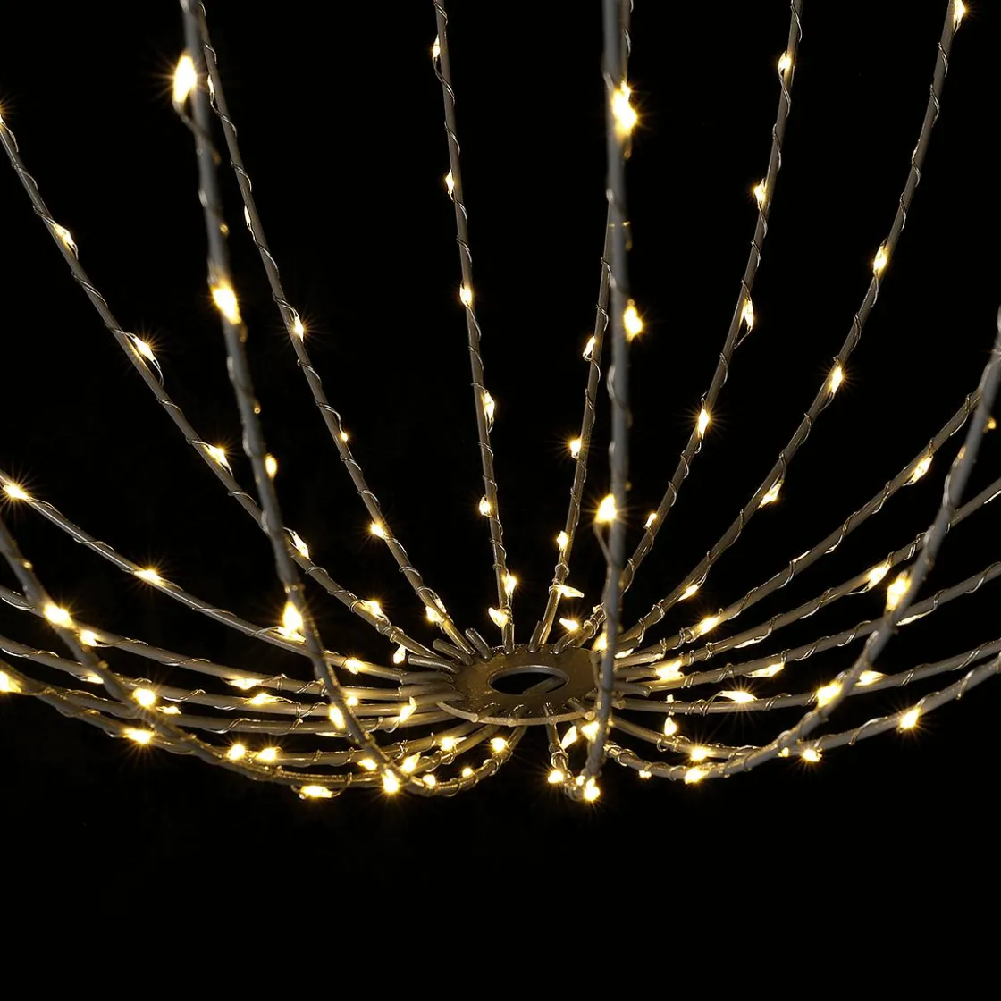 DecoWoerner Luces De Navidad>Esfera Luminosa LED Para Exteriores, LED Cálido - Blanco, Ø 50 Cm