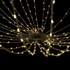 DecoWoerner Decoración Navideña Xxl|Luces De Navidad>Esfera Luminosa LED Para Exteriores, LED Cálido - Blanco, Ø 80 Cm