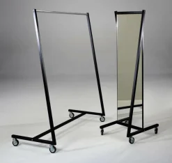DecoWoerner Expositores Para Tiendas>Espejo De Probador Y De Pared VOGUE Altura 168 Cm