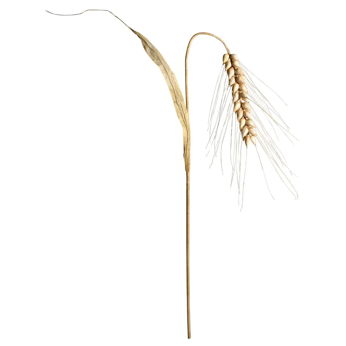DecoWoerner Decoración De Otoño>Espiga De Trigo Decorativa, Altura 170 Cm
