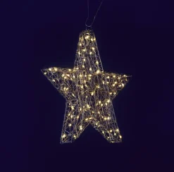 DecoWoerner Estrella De Navidad|Luces De Navidad>Esquema De Estrella LED, Ø 38 Cm