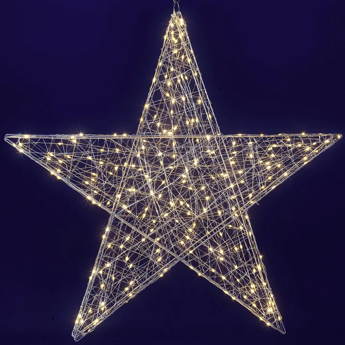 DecoWoerner Estrella De Navidad|Luces De Navidad>Esquema De Estrella LED, Ø 78 Cm