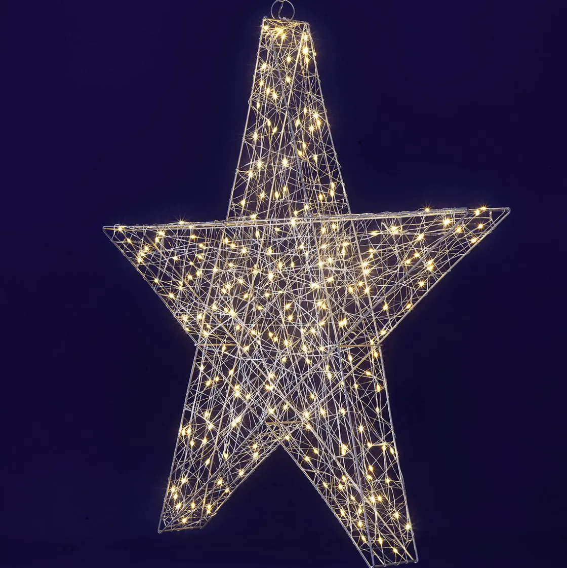 DecoWoerner Estrella De Navidad|Luces De Navidad>Esquema De Estrella LED, Ø 78 Cm