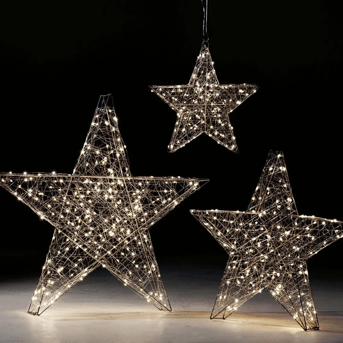 DecoWoerner Estrella De Navidad|Luces De Navidad>Esquema De Estrella LED, Ø 78 Cm