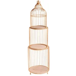 DecoWoerner Decoración De Primavera>Estantería De Jaula De Pájaro, Altura 140 Cm, Calidad B