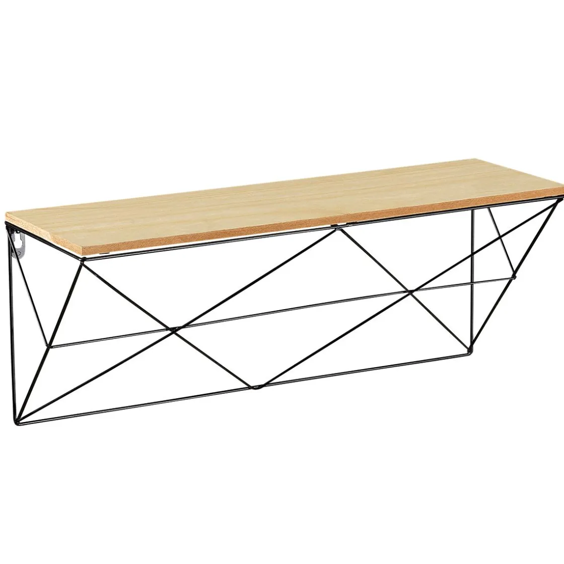 DecoWoerner Expositores Para Tiendas|Decoración Natural>Estantería De Pared Anchura 57 Cm