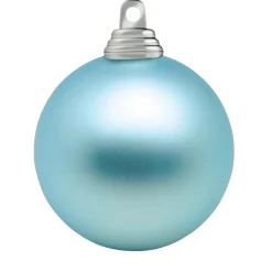 DecoWoerner Bolas De Navidad>Estera, Bolas De Plástico Claro, 6 Cm Ø - 24 Piezas