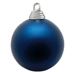 DecoWoerner Bolas De Navidad>Estera, Bolas De Plástico Oscuro, 8 Cm Ø - 12 Piezas